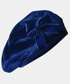 After Dark Bow Trim Beret