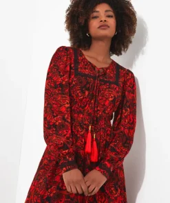 Autumn Vibes Paisley Dress