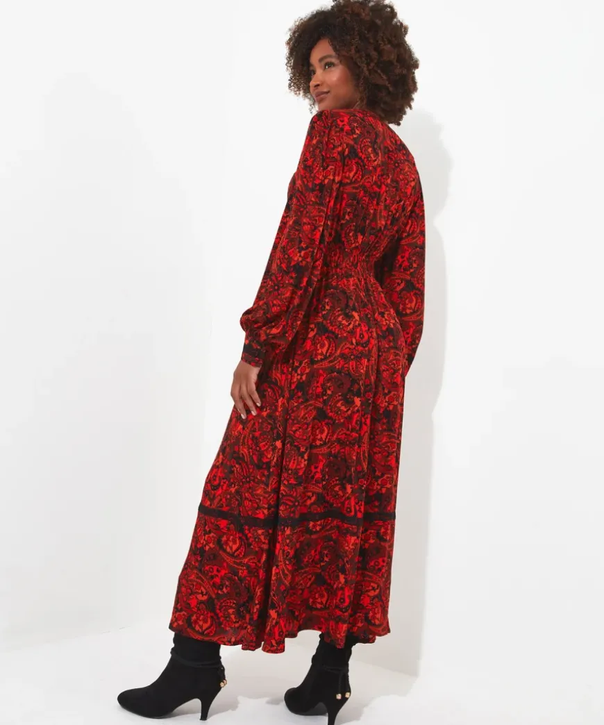 Autumn Vibes Paisley Dress