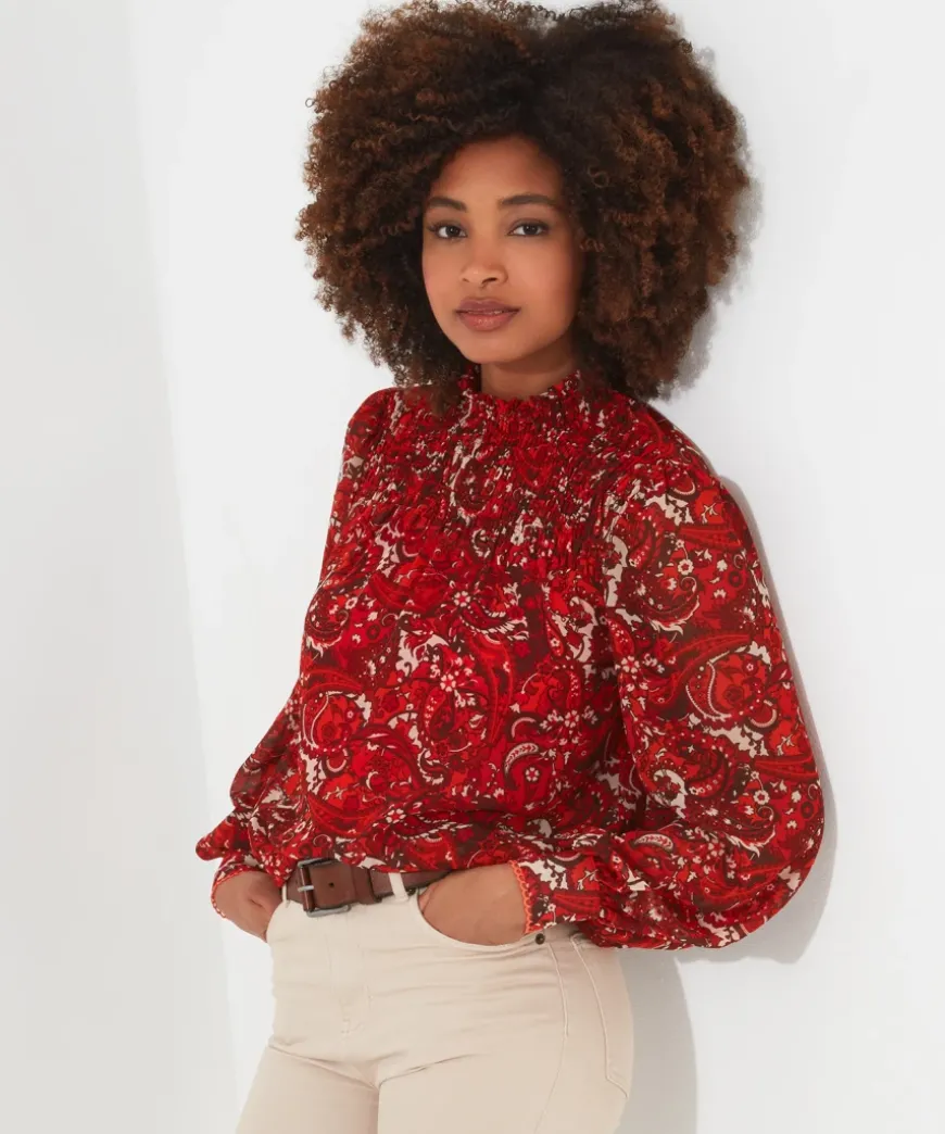 Autumn Vibes Paisley Top