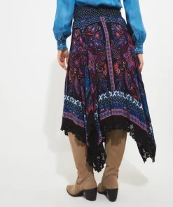 Boho Babe Hanky Hem Skirt