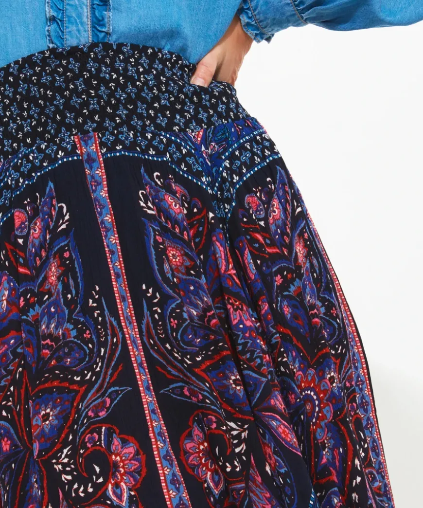 Boho Babe Hanky Hem Skirt