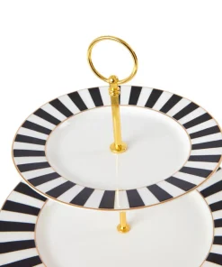 Bombay Duck Sophisticated Stripe Cake Stand
