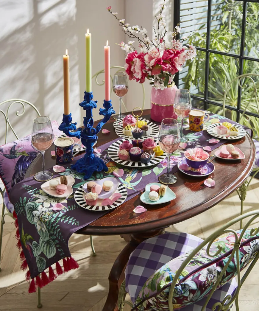 Bombay Duck Sophisticated Stripe Cake Stand