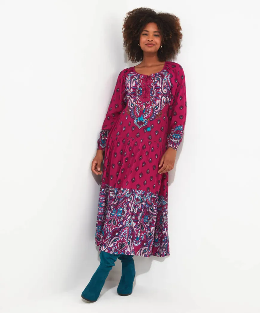 Brilliantly Boho Beaded Dress