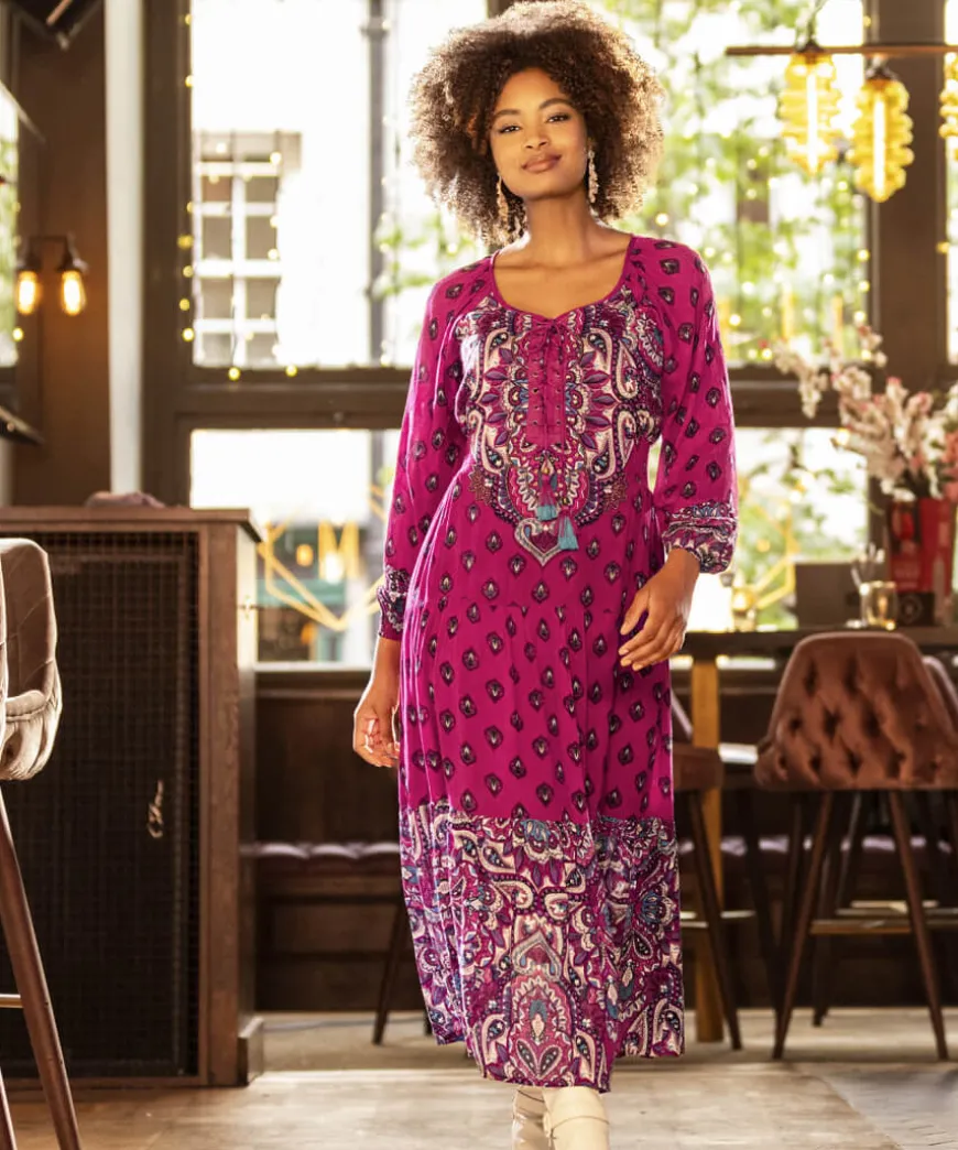 Brilliantly Boho Beaded Dress