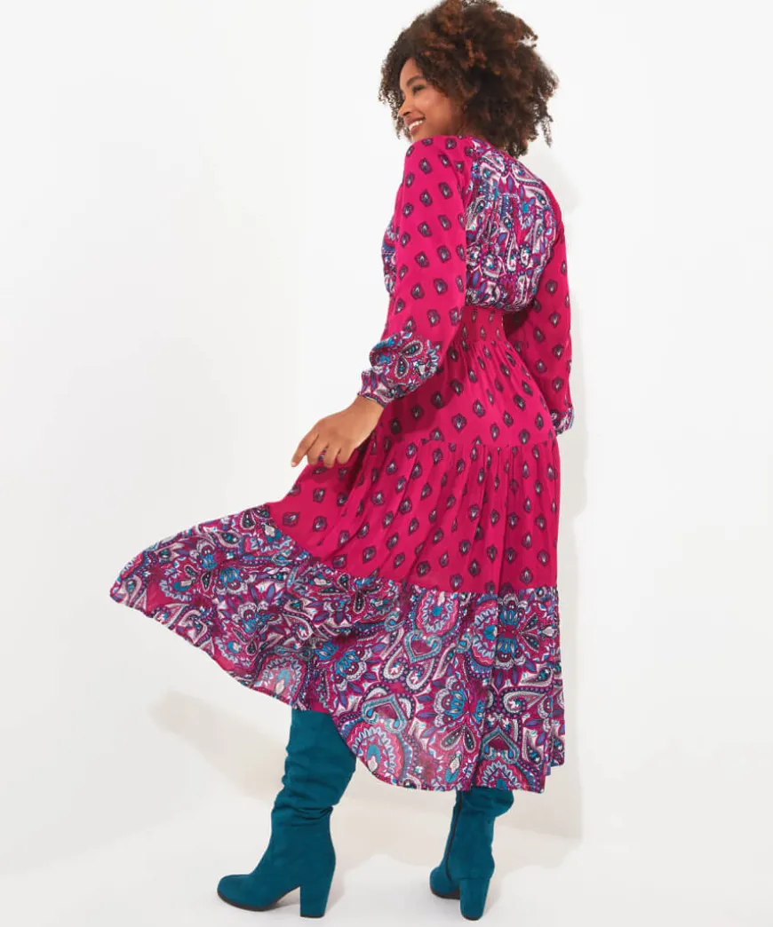 Brilliantly Boho Beaded Dress