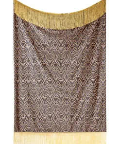 Candescent Cranes Reversible Throw