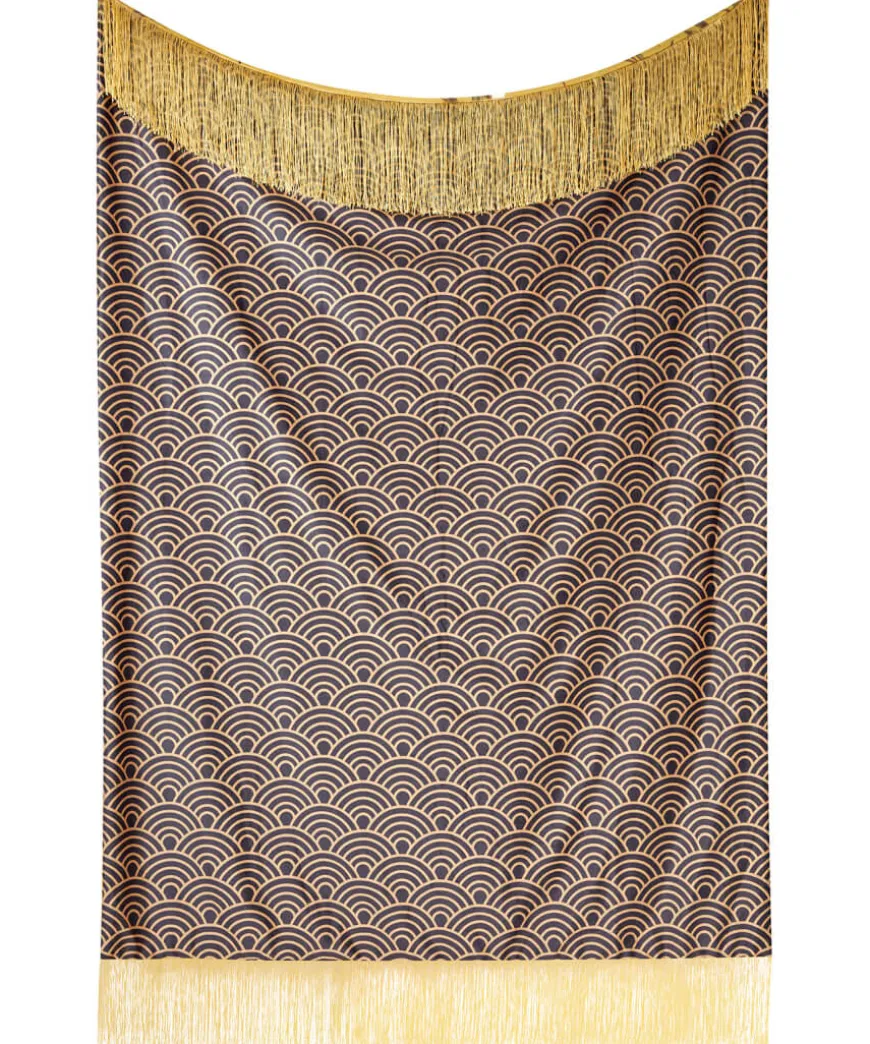 Candescent Cranes Reversible Throw