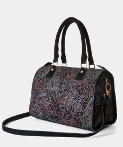 Carmen Print Suede Weekender Bag