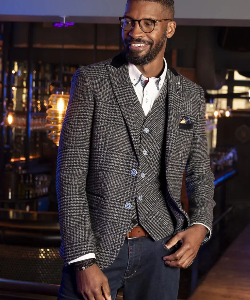 Charming Check Blazer