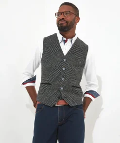 Charming Check Waistcoat