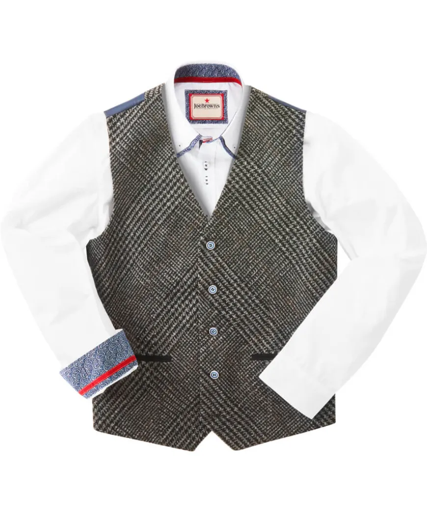 Charming Check Waistcoat