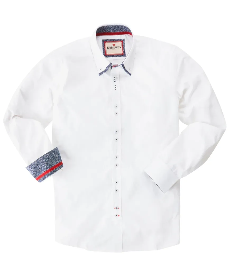 Charming Double Collar Shirt