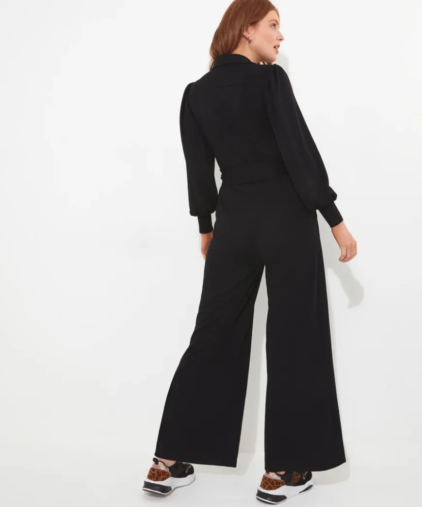 Charming Zipped Jumpsuit