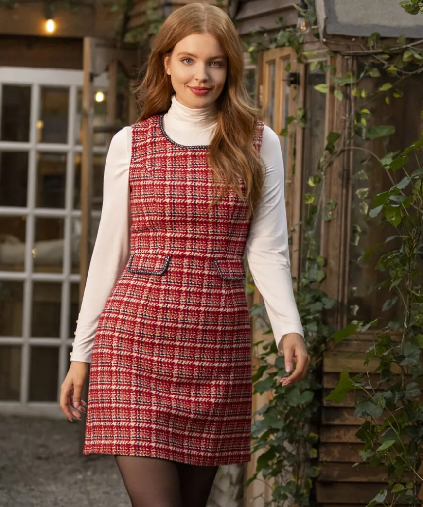 Chic Check Dress