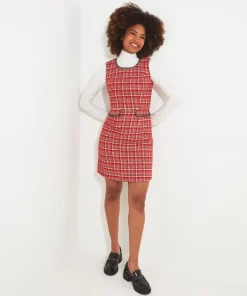Chic Check Dress