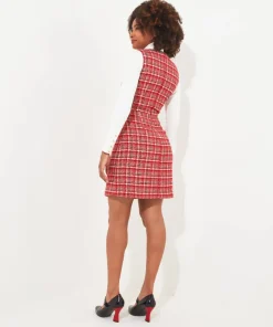 Chic Check Dress