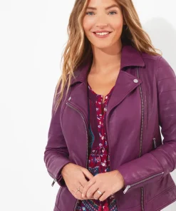 Classic Leather Biker Jacket