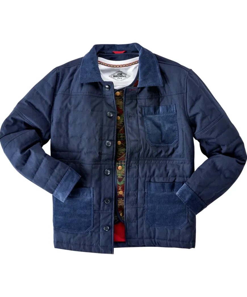 Cool Quilted Canvas Jacket