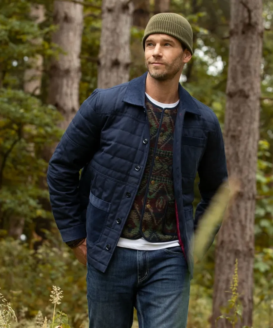 Cool Quilted Canvas Jacket