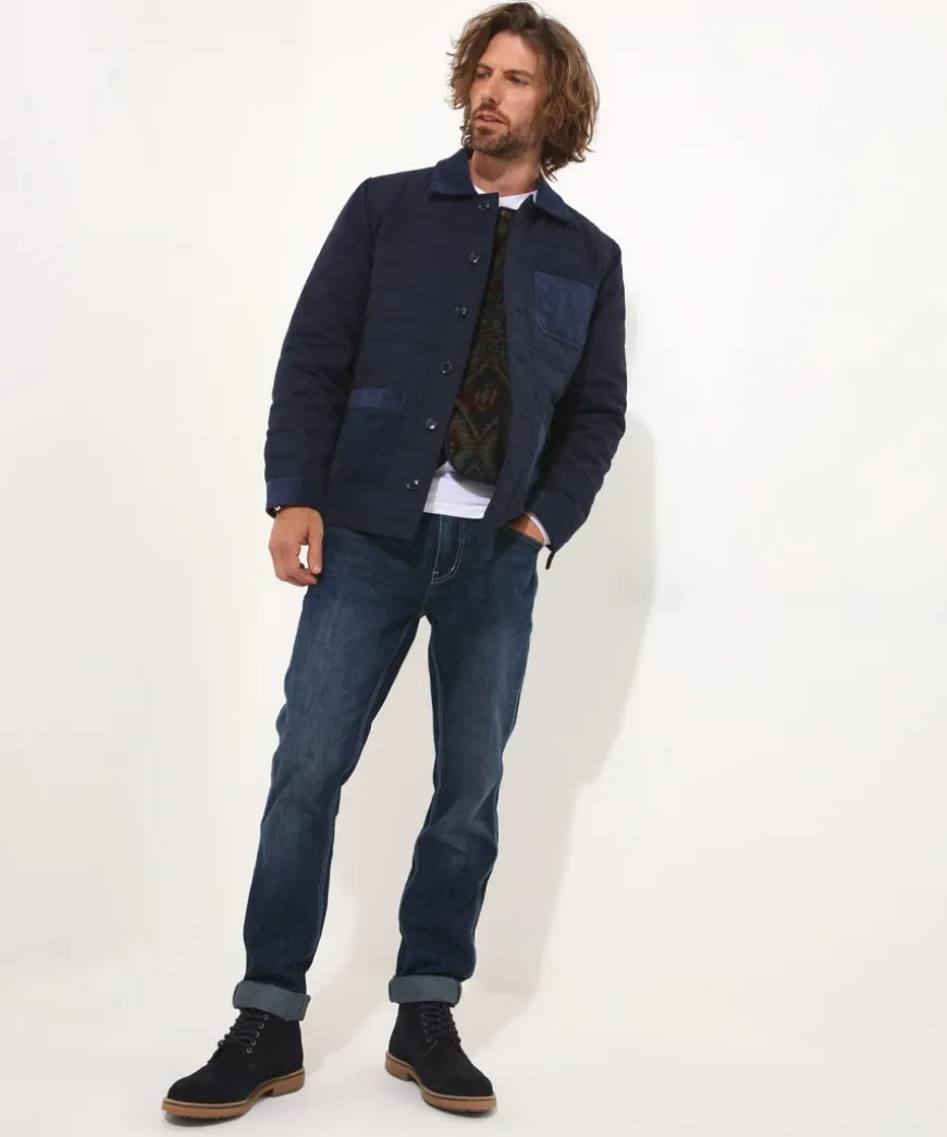Cool Quilted Canvas Jacket