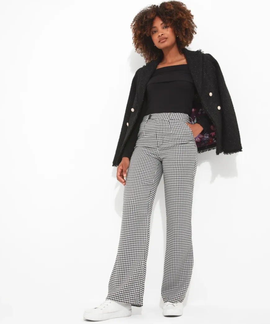 Daring Dogtooth Trousers