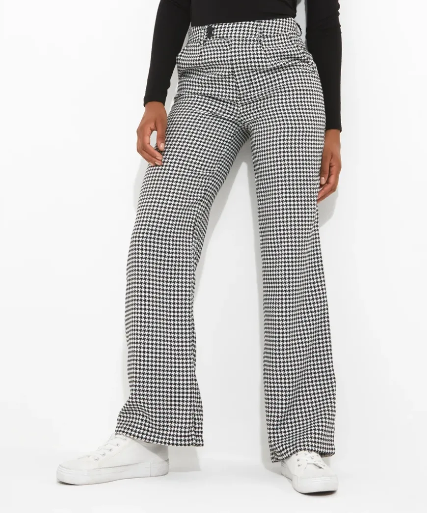Daring Dogtooth Trousers