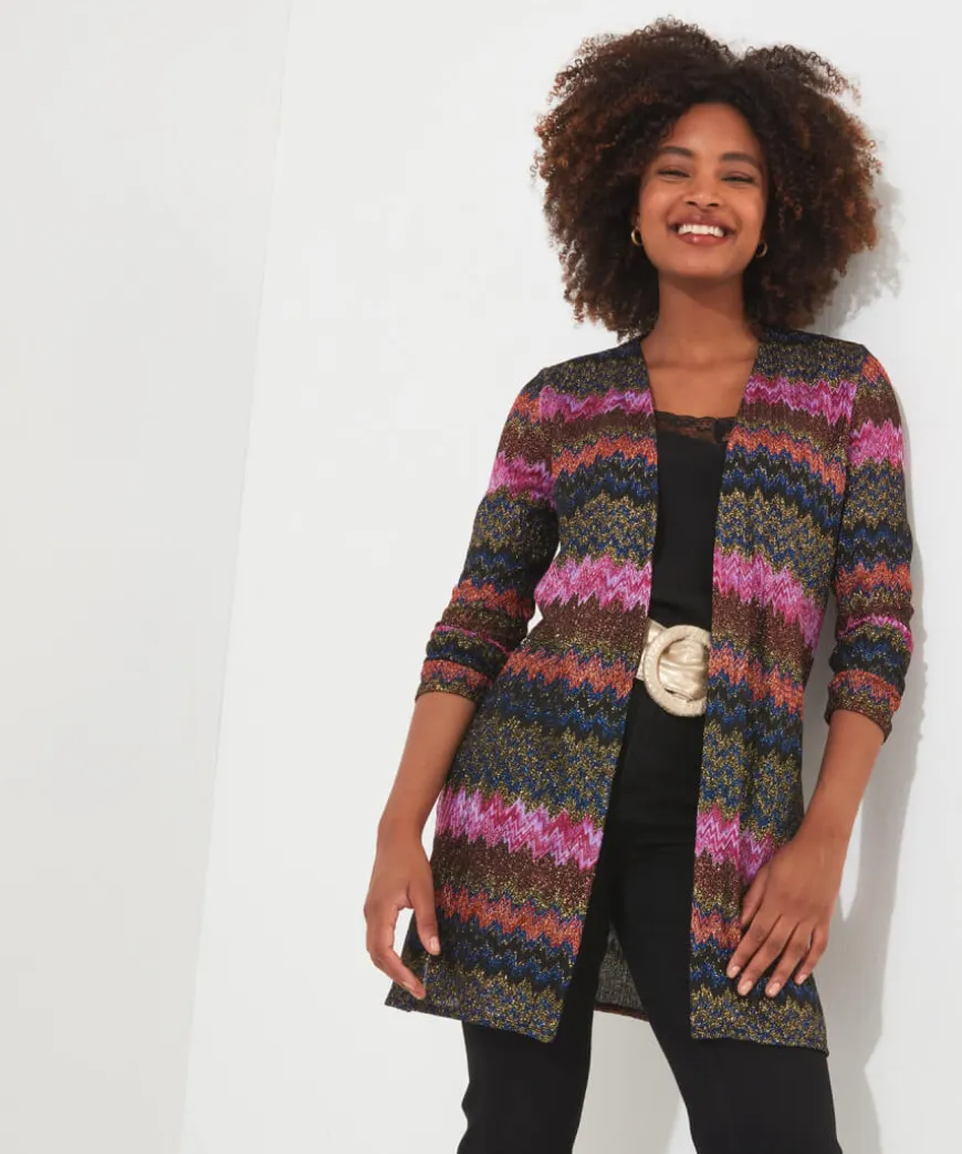 Dazzling Jersey Cardigan