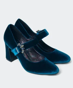 Deco Decadence Velvet Shoes