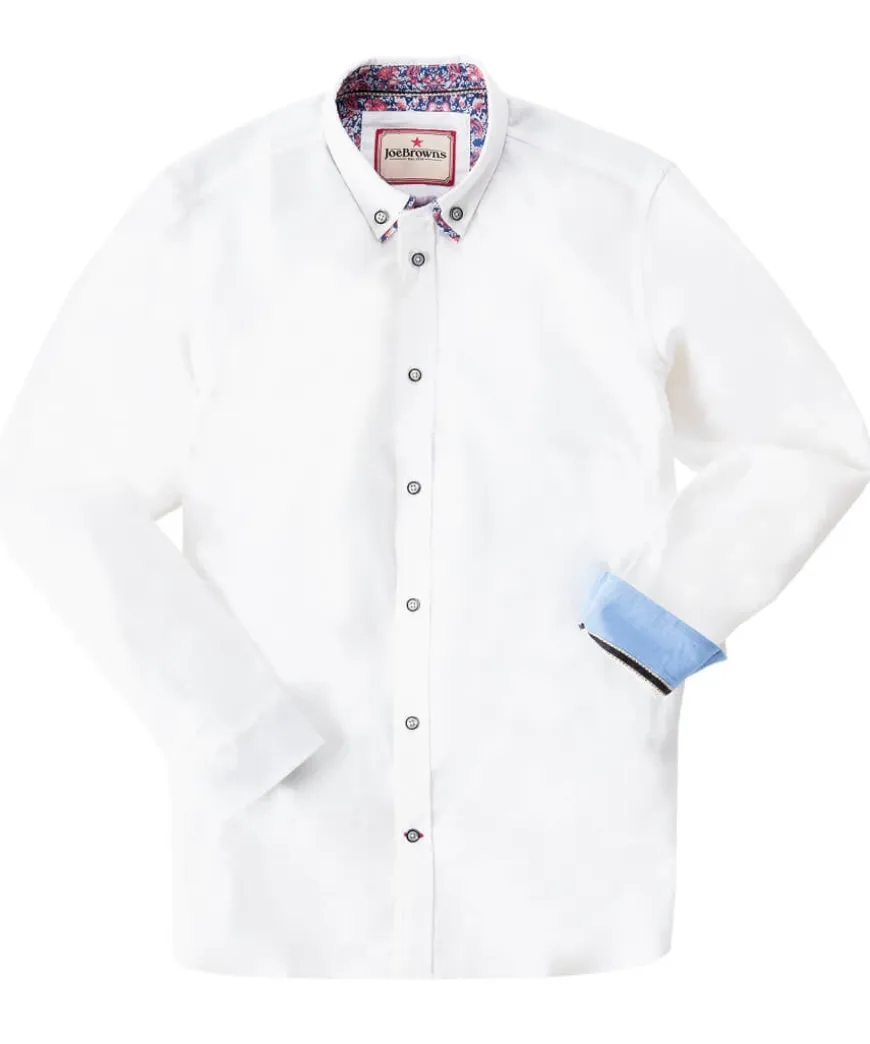 Delightful Double Collar Shirt