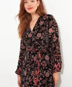 Dramatically Different Devore Dress