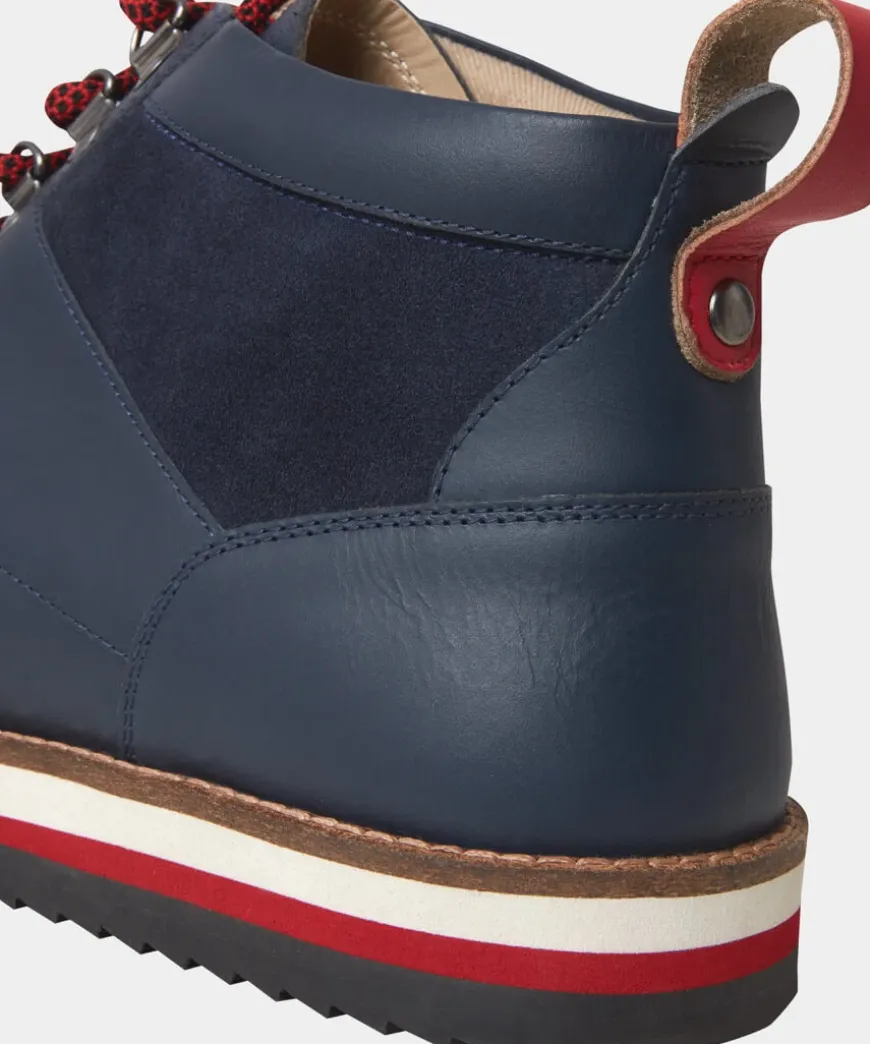 Drifter Leather And Suede Boots