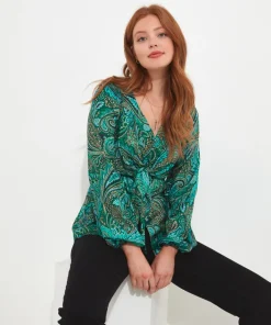 Enchanted Print Blouse