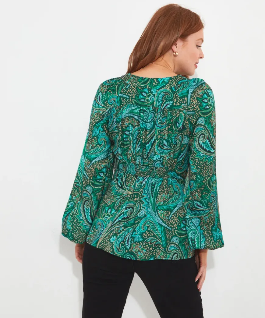 Enchanted Print Blouse