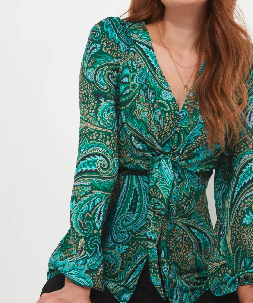 Enchanted Print Blouse