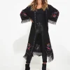 Exquisite Embroidered Kimono