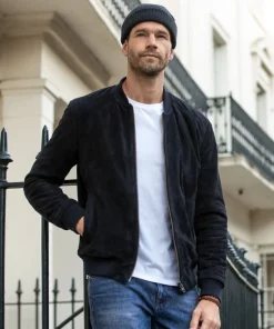 Exquisite Premium Suede Bomber