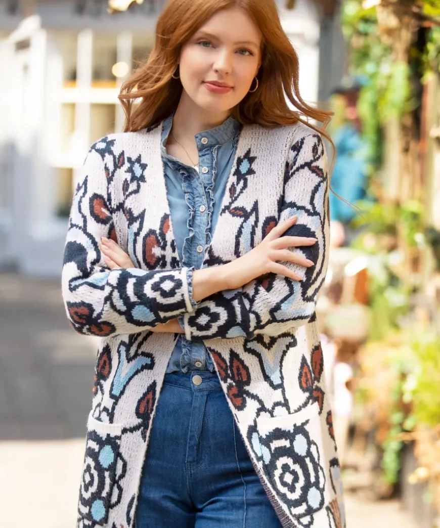Fancy Floral Cardigan