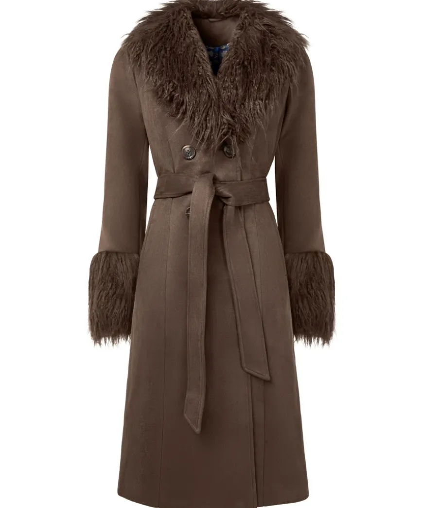 Fantastic Fur Trim Coat