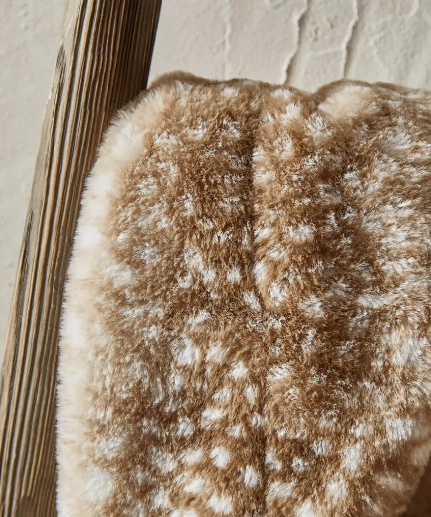 Fawn Fur Throw