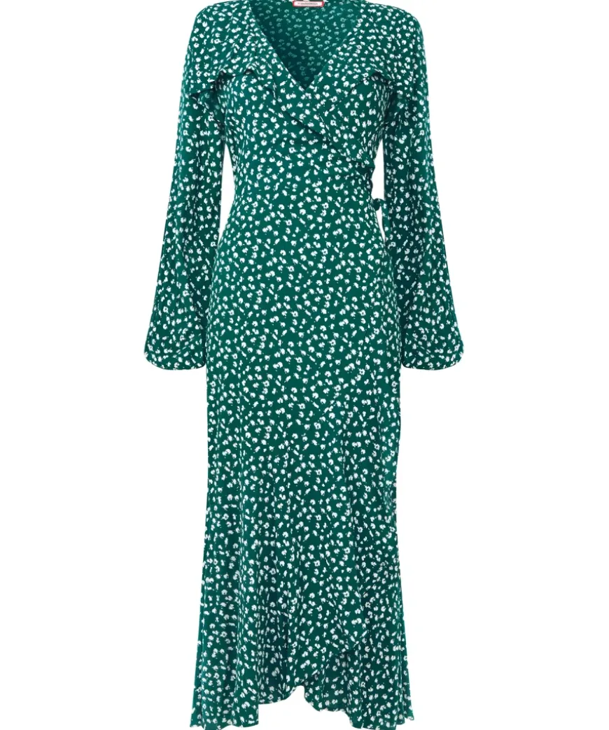 Florrie Wrap Frill Dress