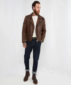 Fully Loaded Leather Jacket