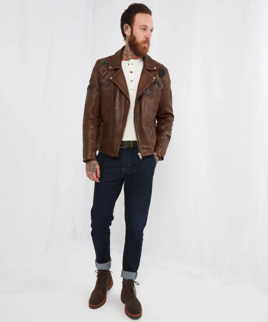 Fully Loaded Leather Jacket