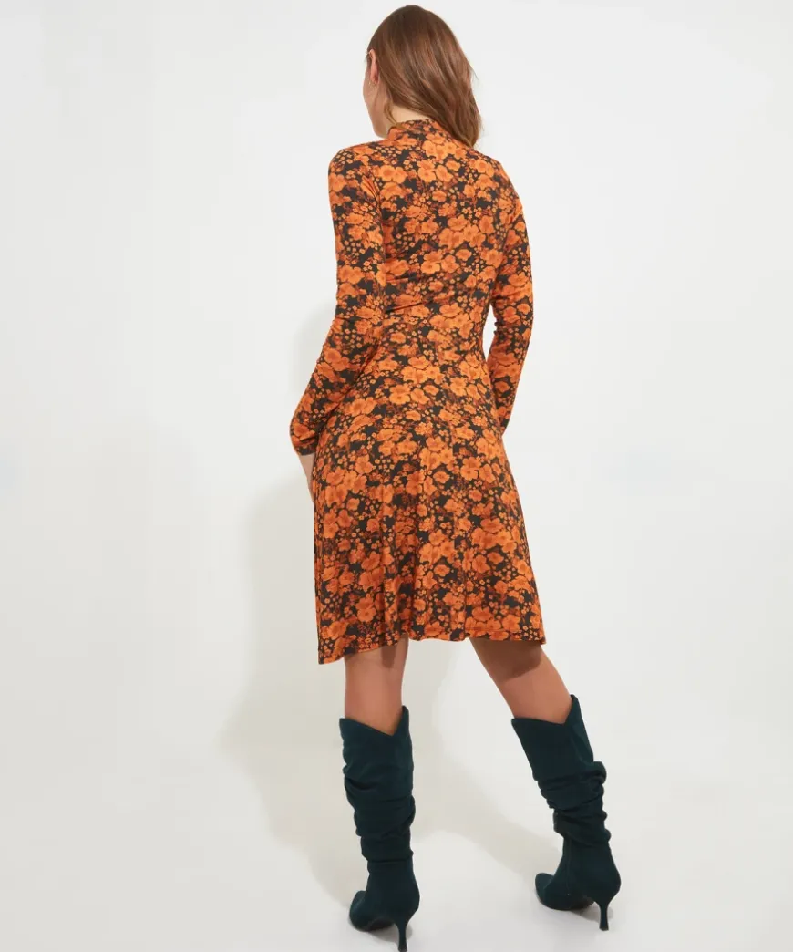 Funky Floral Dress