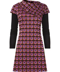 Funky Jacquard Layered Top