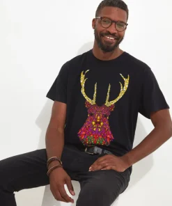 Geo Stag Tee