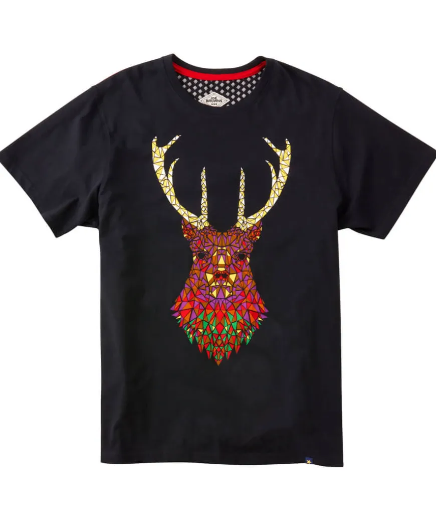 Geo Stag Tee