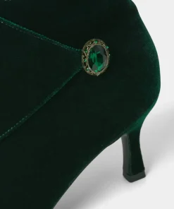 Glamorous Jewel Trim Boots