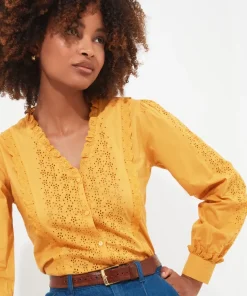 Gorgeous Broderie Blouse